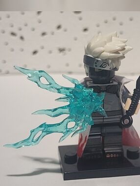 Naruto Shippuden Kakashi minifigure from the series,Custom lego